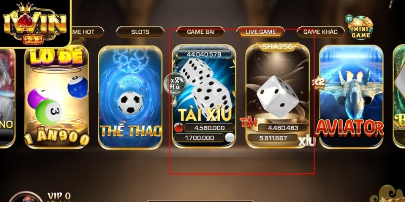 Tài xỉu Iwin là bản game hấp dẫn